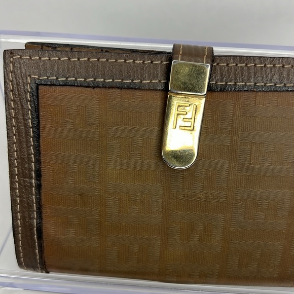 FENDI Monogram Memo Address Vintage Wallet - Picture 2 of 10